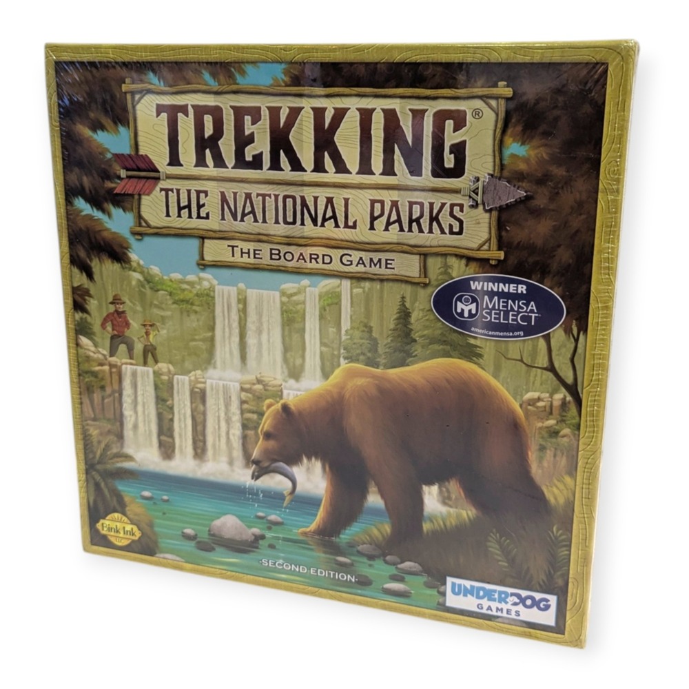 Trekking The National Parks Board Game Second Edition Underdog Games New Sealed